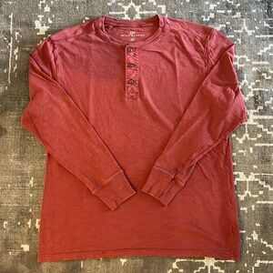 Peter Manning long sleeve Henley.  Size 4X